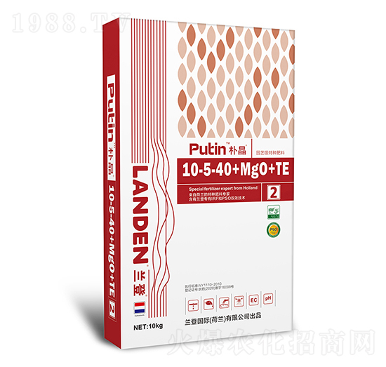 園藝級(jí)專用肥10-5-40+MgO+TE-樸晶®2號(hào)-中科三農(nóng)