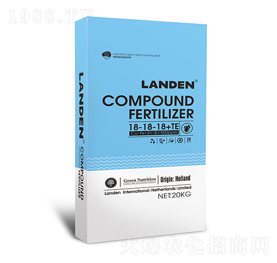 平衡型化學(xué)合成顆粒肥料18-18-18+TE-中科三農(nóng)