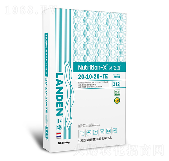 專用肥料20-10-20+TE-Nutrition-X™補(bǔ)之道®212號(hào)-中科三農(nóng)