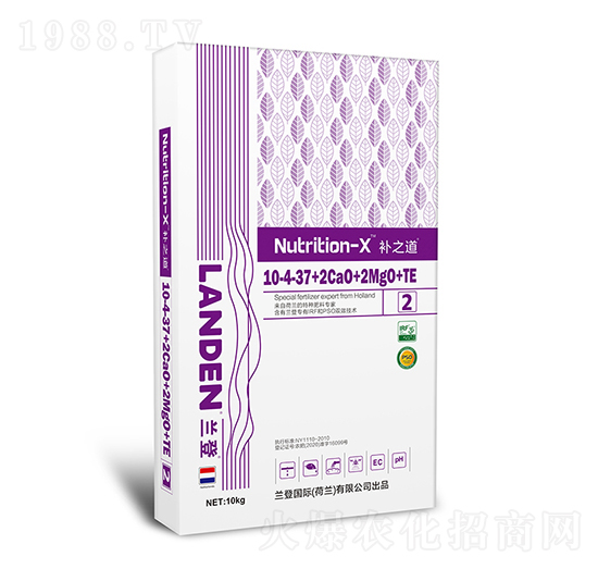專用肥料10-4-37+2CaO+2MgO+TE-Nutrition-X™補(bǔ)之道®2號-中科三農(nóng)