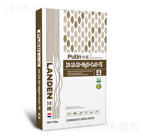 園藝級(jí)專用肥20-10-20+MgO+CaO+TE-樸晶®4號(hào)-中科三農(nóng)