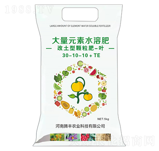 改土型顆粒水溶肥30-10-10+TE-葉-騰豐農(nóng)業(yè)