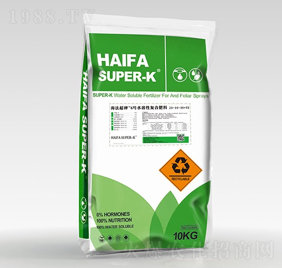 水溶性復(fù)合肥料20-10-30+TE-海法超鉀6號-中科三農(nóng)