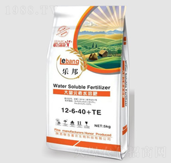 大量元素水溶肥料12-6-40+TE-樂邦-聯(lián)合喜農(nóng)