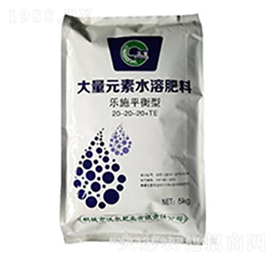 5kg樂(lè)施高磷高鉀型大量元素水溶肥10-25-25+TE-沃爾肥業(yè)