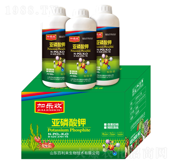 亞磷酸鉀0-525-270+TE-加樂(lè)收-百利來(lái)