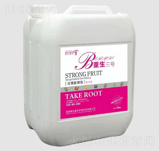 桶裝壯果膨果型懸浮肥140-80-280-重生三號-聯(lián)合喜農(nóng)