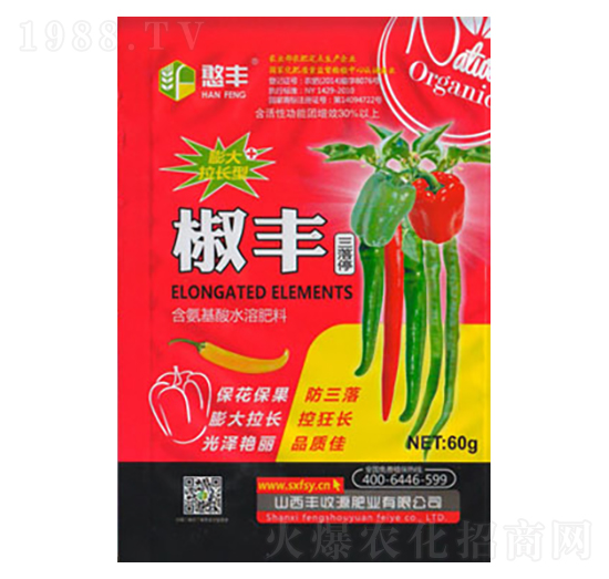 含氨基酸水溶肥-椒豐-豐收源