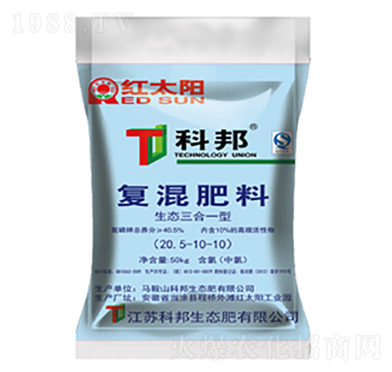 氯基復(fù)混肥料20.5-10-10-紅太陽-科邦