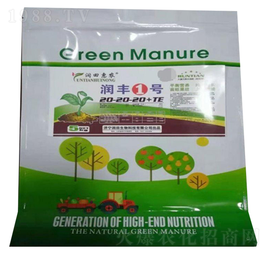 大量元素水溶肥料20-20-20+TE-潤田惠農(nóng)-潤田生物