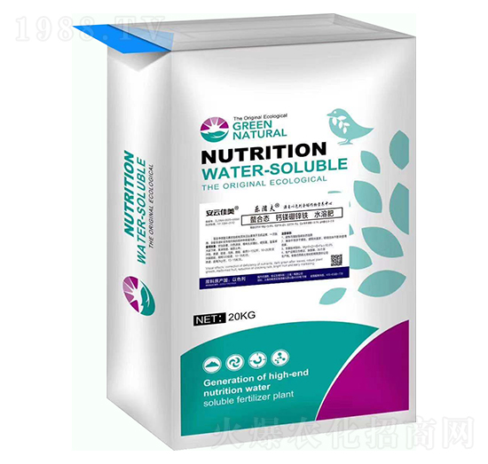 螯合態(tài)鈣鎂硼鋅鐵水溶肥-安云佳美-大地化肥