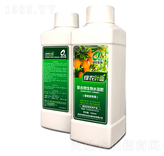 綠農葉面（果樹類專用）-復合微生物水溶肥-綠色農業(yè)