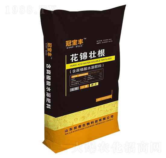 含腐植酸水溶肥料-花錦壯根-田甫生物