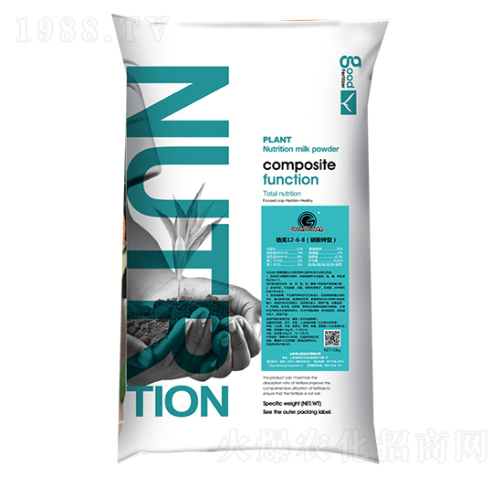 含礦源腐殖酸水溶肥12-6-8-海之星