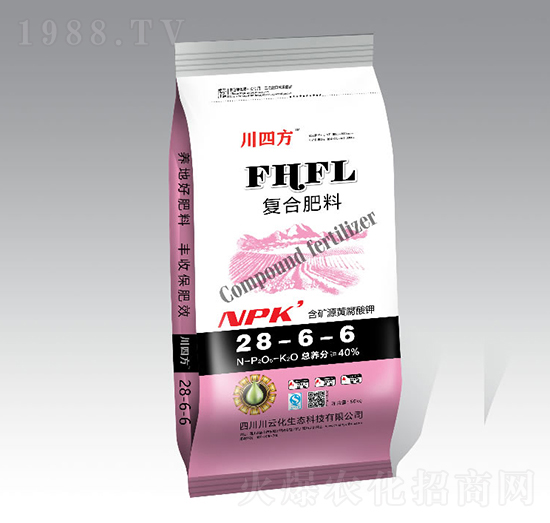 復合肥料28-6-6-川四方
