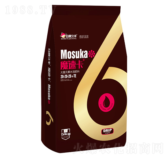 大量元素水溶肥料20-20-20+TE-魔速卡-日晟久豐