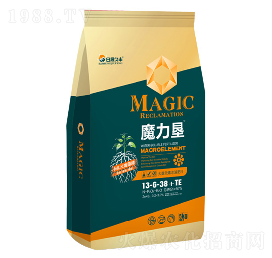 大量元素水溶肥料13-6-38+TE-魔力墾-日晟久豐