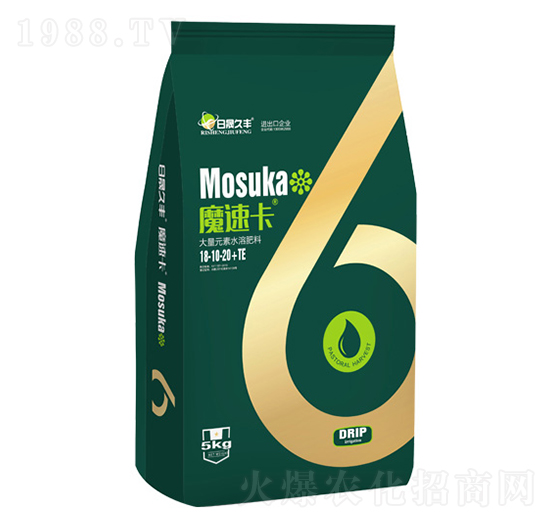 大量元素水溶肥料18-10-20+TE-魔速卡-日晟久豐