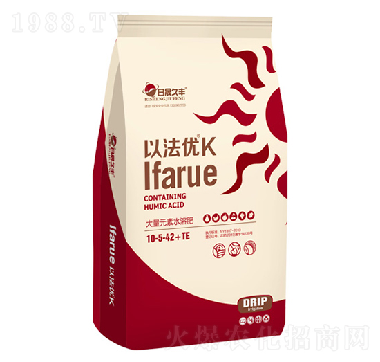 大量元素水溶肥料10-5-42+TE-以速優(yōu)K-日晟久豐