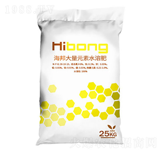 大量元素水溶肥30-10-10-海邦肥料