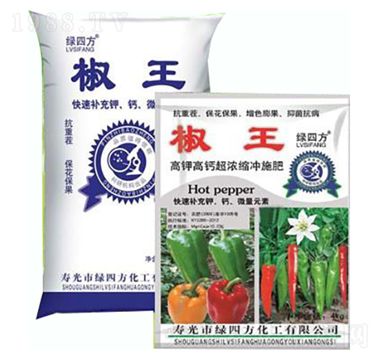 高鉀高鈣超濃縮沖施肥-椒王-綠四方