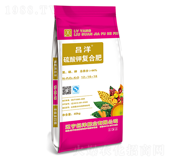 硫酸鉀復合肥料12-16-16-呂洋肥業(yè)