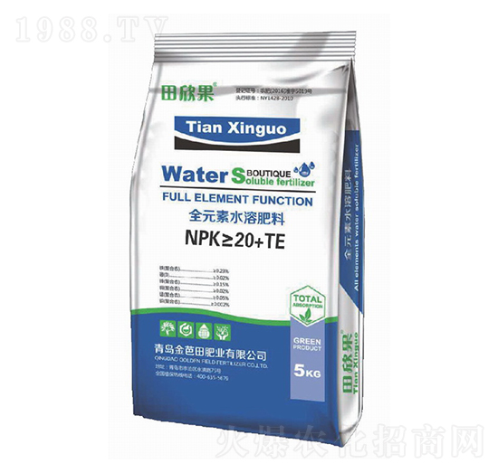 全元素水溶肥料-田欣果-金芭田