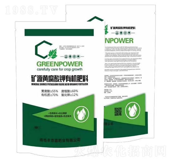 礦源黃腐酸鉀有機肥料-豐農嘉