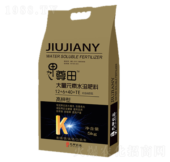 高鉀型大量元素水溶肥12+6+40+TE-九甲農(nóng)業(yè)