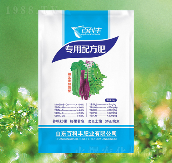 豆角專用配方肥-百科豐