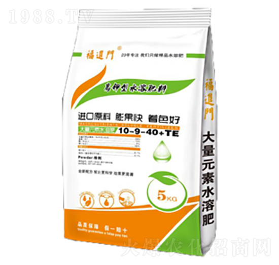 高鉀型水溶肥10-9-40+TE-福進門-強生農業(yè)