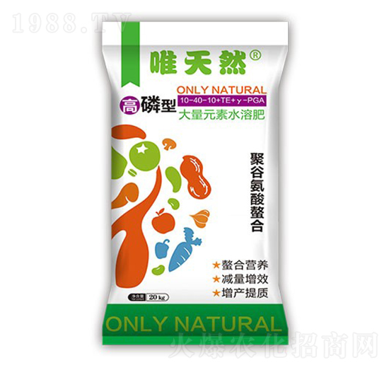 高磷型大量元素水溶肥-唯天然-和天然