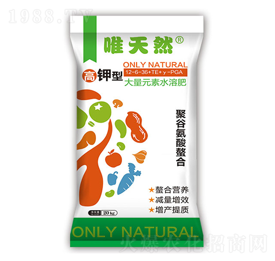 高鉀型大量元素水溶肥-唯天然-和天然