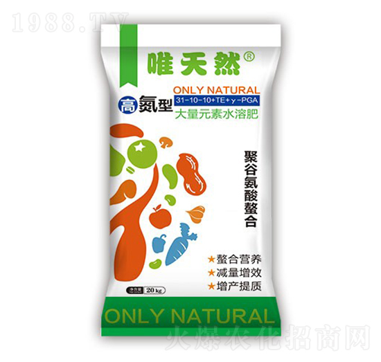 高氮型大量元素水溶肥-唯天然-和天然