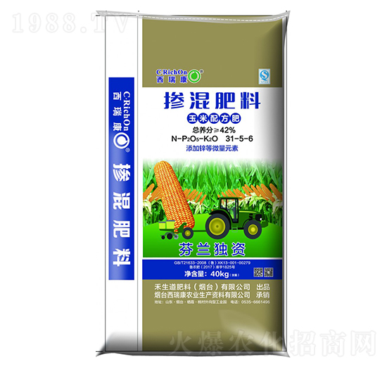 玉米配方肥摻混肥料31-5-6-生之道