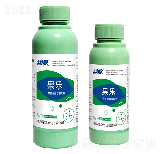 果樂（含氨基酸水溶肥料）-土地俠-謝氏農(nóng)化