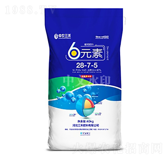 玉米專用6元素28-7-5-中農(nóng)三禾