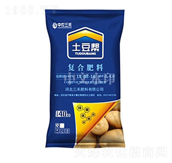 土豆幫復(fù)合肥料18-8-18-中農(nóng)三禾