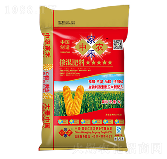 40kg玉米摻混肥26-12-12-中農(nóng)家禾-邦農(nóng)肥業(yè)