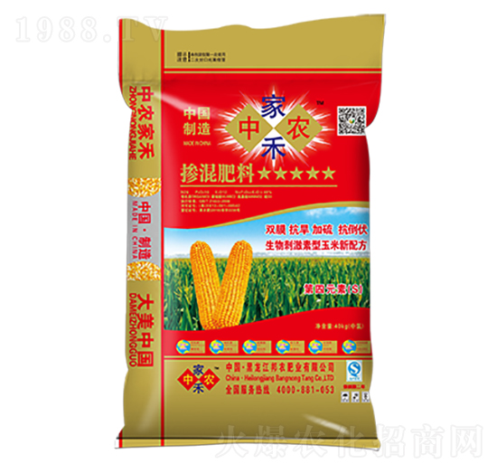 40kg玉米摻混肥26-10-12-中農(nóng)家禾-邦農(nóng)肥業(yè)