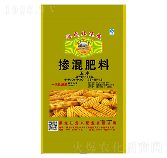 玉米專用摻混肥料28-15-12-運成北達荒-龍興肥業(yè)