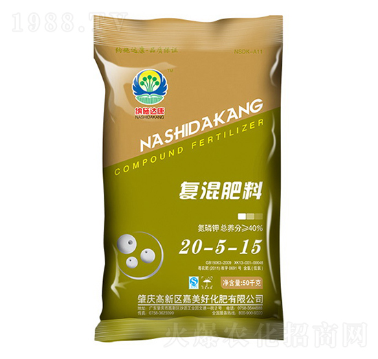 復混肥料20-5-15-納施達康-嘉美好
