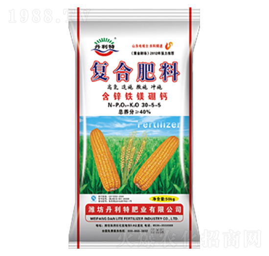 復(fù)合肥料30-5-5（含鋅鐵鎂硼鈣）-丹利特