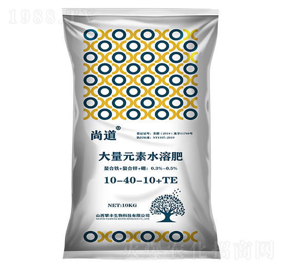 大量元素水溶肥10-40-10+TE-尚道-攀豐生物