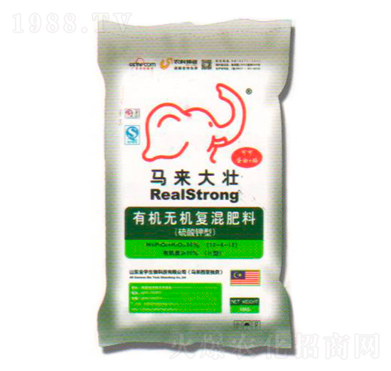 有機(jī)無機(jī)復(fù)混肥（硫酸鉀型）-馬來大壯-全宇生物
