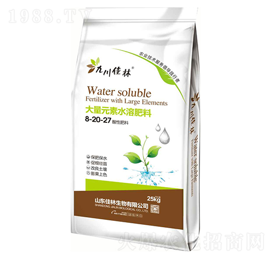 大量元素水溶肥料-酸性肥料-佳林生物