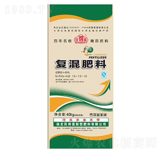 復(fù)混肥料15-12-18-民得富