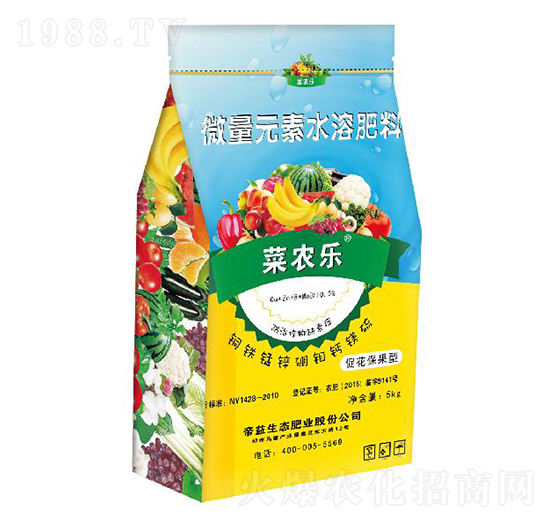 促花保果型微量元素水溶肥-菜農(nóng)樂-帝益肥