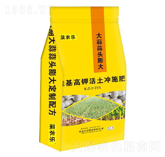 大蒜蒜頭膨大沖施肥-菜農(nóng)樂(lè)-帝益肥