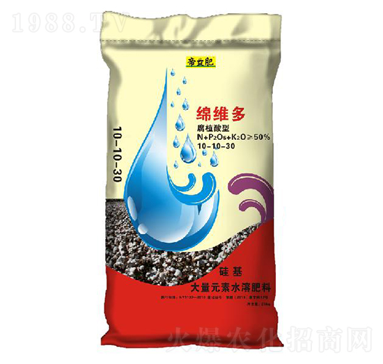 大量元素水溶肥10-10-30-綿維多-帝益肥